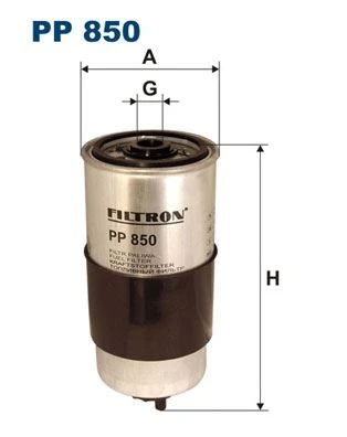 FILTRON PP850 YAKIT FİLTRESİ PASSAT 1.9 TDI 97-00 -AUDI A4-A6-AUDI 80-VOLVO S70 028127435A-31262351 ürün görseli 1