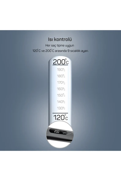 Arzum AR5079 Trendcare 16 mm Seramik Wag Maşa - Resim 5