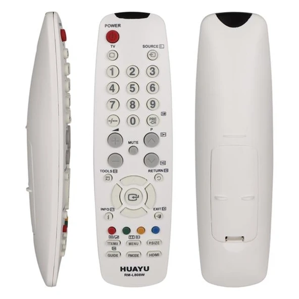Huayu RM-L808W Beyaz Samsung Lcd Led Tv Kumanda ürün görseli 1
