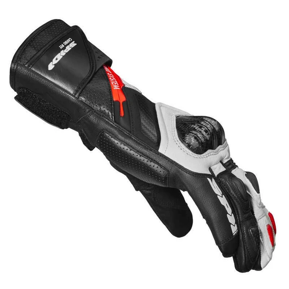 SPIDI CARBO FIT DERİ ELDİVEN KIRMIZI - Resim 3