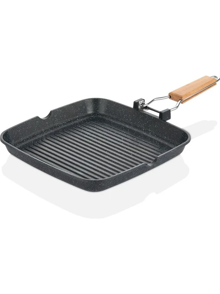 Cem Eslem Döküm Grill 34X24 cm - Resim 4