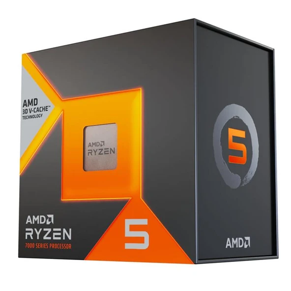 AMD RYZEN 5 7500X3D 4.5GHZ 102MB 65W AM5 FANSIZ - Resim 2