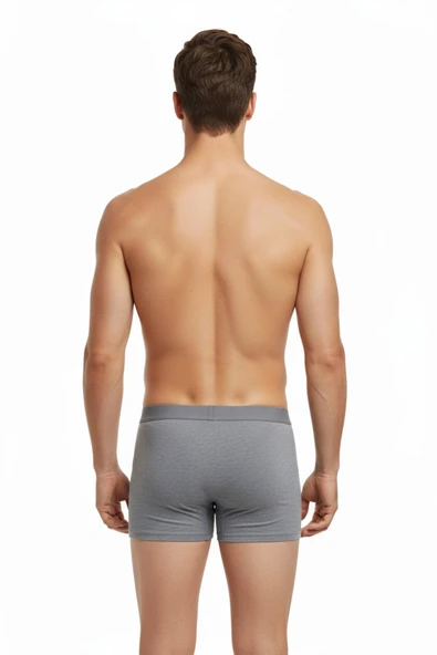 Erkek Likralı Boxer Düz Renk BGL-ST05007 - Resim 9