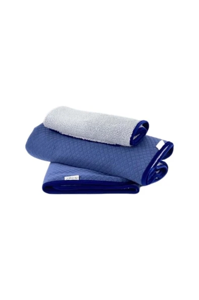 Pet Comfort Lodix Mirinda Mavi Köpek Battaniyesi M 70x100cm ürün görseli