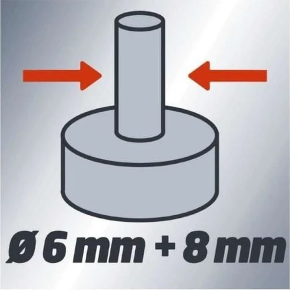 Einhell TC RO 1155 E Dik Freze - Resim 7