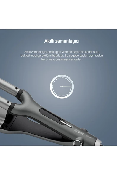 Arzum AR5079 Trendcare 16 mm Seramik Wag Maşa - Resim 6