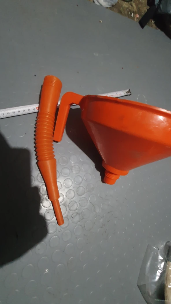 Mazot benzin huni büyük boy ikinci el - Resim 3