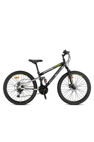 GERONİ 26 J HUNTER ÇİFT AMÖRTİSÖRLÜ DİSK FREN BİSİKLET - Resim 3