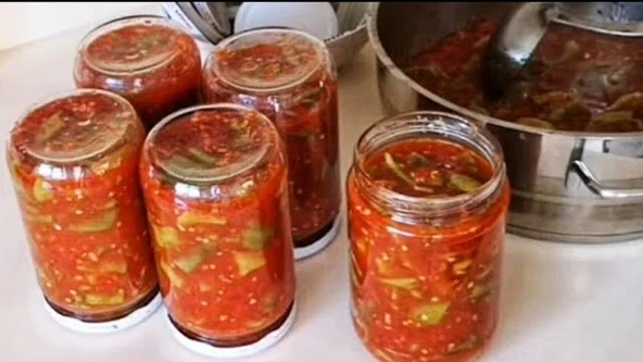 Domates Soslu Acı Biber Konservesi 1 Kg. - Resim 5
