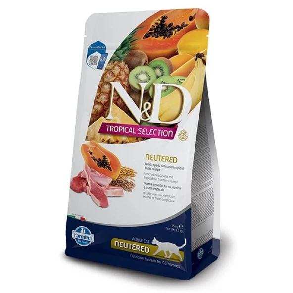 N&D CAT  TROPICAL SELECTION KUZU KISIR 1,5 kg ürün görseli 1