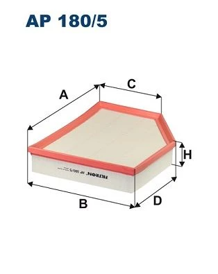 FILTRON AP180.5 HAVA FİLTRESİ VOLVO V40 D2 D3 D4 T2 T3 T4 T5 2013 > 31368022 ürün görseli 1