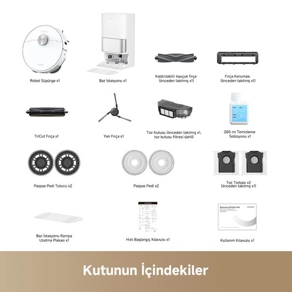 L40 Ultra AE Robot Süpürge, 19.000 Pa Emiş Gücü - Resim 10