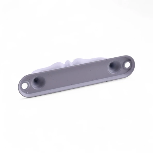 Metal Kapı Çekme Kolu 12 cm Dolap Mobilya Dolap Çekmece Tutamağı Kulp Saclı Kulpları Beyaz - Resim 5