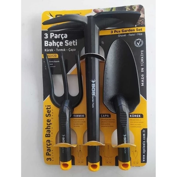 SGS 3120 Plastik Bahçe Seti 3 Parça - Resim 6