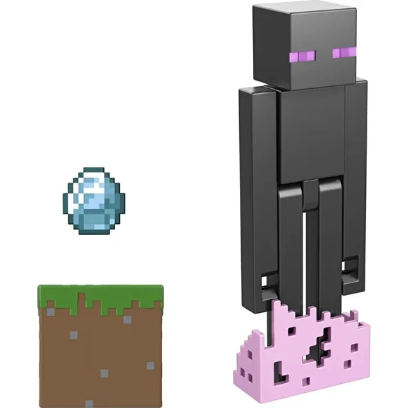 Minecraft Blok Oluştur Serisi Aksesuarlı Figürleri GTP08 JCN37 ürün görseli