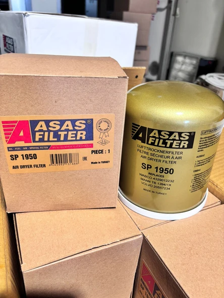 SP1950 (TB1394/16X - T280W) - Hava Kurutucu Filtresi - ASAŞ - Resim 2