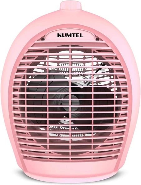 Kumtel Fanlı Isıtıcı 2000 W LX-6331 Pembe - Resim 2