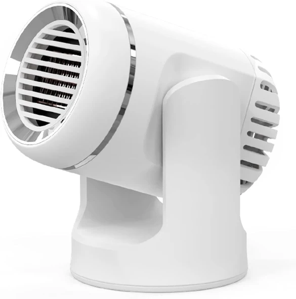 Pepisky 12V 130W Elektrikli Oto Isıtıcı Taşınabilir Elektrikli Isıtma Fanı Cam Kurutma Buğu Çözücü Buğu Çözücü Araba Oto Siyah/Beyaz ürün görseli