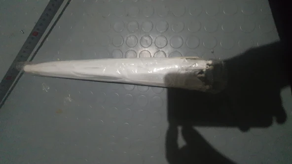 Kafa şemsiye hac şemsiye beyaz - Resim 3