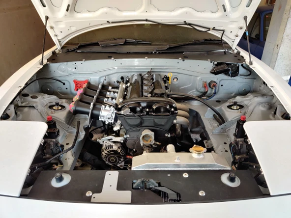 Mazda MX-5 Miata 2 ADET Kaput Desteği Tutucu Parçaları Amortisörr dahil değil- 4783340 - Resim 5