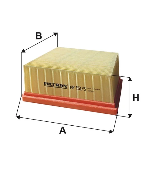 AP151/5 - Hava Filtresi - Filtron - Resim 2