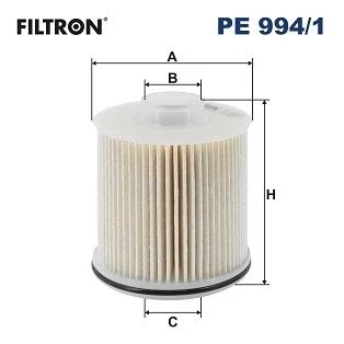 FILTRON PE994.1 YAKIT FİLTRESİ RENAULT CLIO V 19> CAPTUR II 20> KANGOO III 23> 1.5dCi K9K EURO 6 164009757R-164001458R-164007425R ürün görseli 1