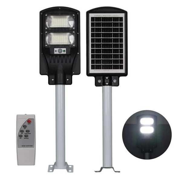 Powermaster PM-23012 Solar Ledli Kumandalı 200Watt Sokak Lambası ürün görseli 1
