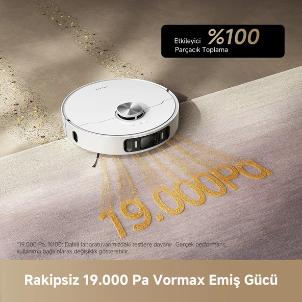 L40 Ultra AE Robot Süpürge, 19.000 Pa Emiş Gücü - Resim 2