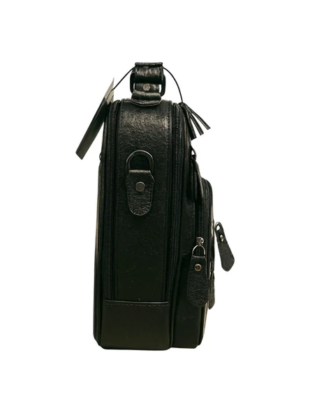 El Çantası Omuz Askılı Tabanca Bölmeli Premium Kalite Çok Gözlü Model - Resim 4