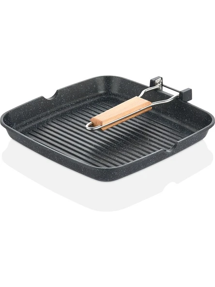 Cem Eslem Döküm Grill 34X24 cm - Resim 2