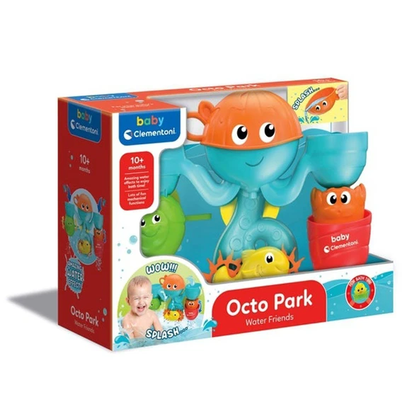 17658 Eğlenceli Arkadaşlar Su Parkı Banyo Oyuncağı, Baby Clementoni, +6 ay ürün görseli