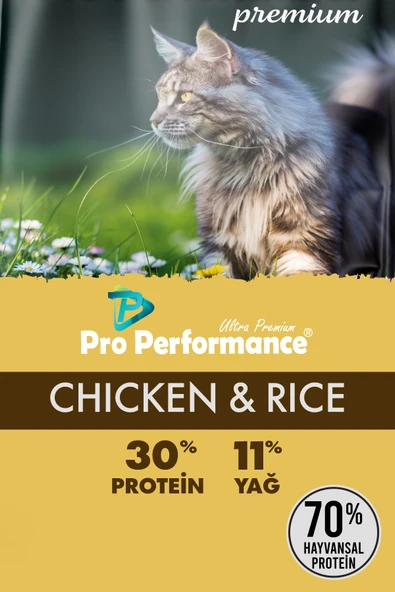 Pro Performance Adult Cat Chicken 15 Kg - Resim 3