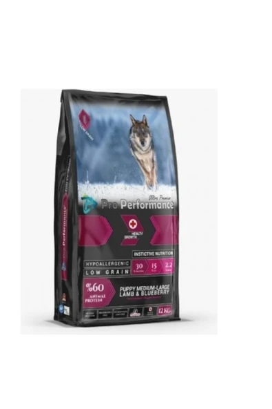 Pro Performance PRO.PER Med&Larg Bluebry KÖPEK MAMASI 12 KG ürün görseli 1