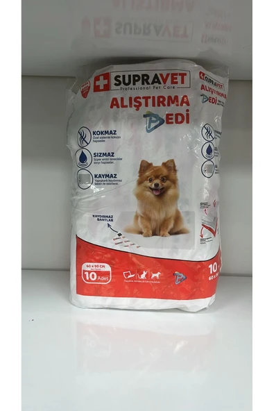 Supravet ALIŞTIRMA PEDİ 10 'LU 60*90 ürün görseli 1