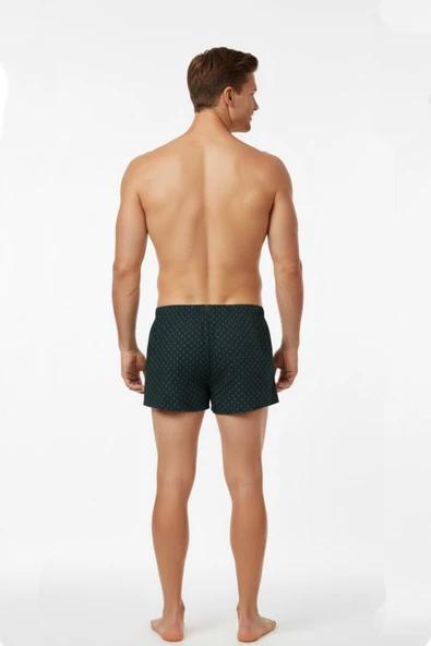 Erkek Penye Baskı Desenli Boxer  BGL-ST05010 - Resim 8