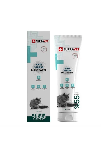 Supravet Anti-stress Paste Sakinleştirici Kedi Macunu 100 gr ürün görseli 1