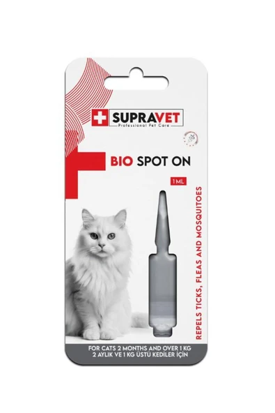 Supravet Kedi Deri Ve Tüy Bakım Damlası ürün görseli 1