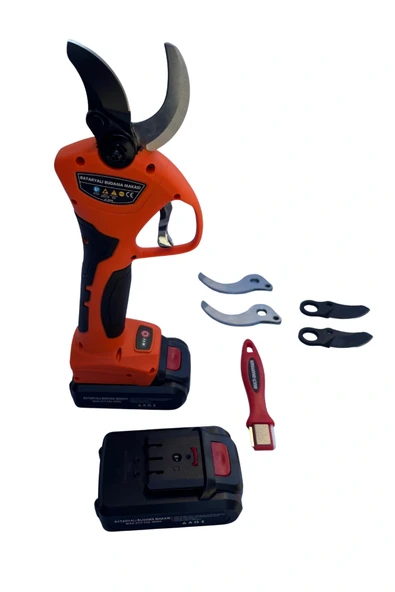 Bartech SC-8605 40MM Sensörlü Akülü Budama Makası 21V 2AH Çift Akülü - Resim 3
