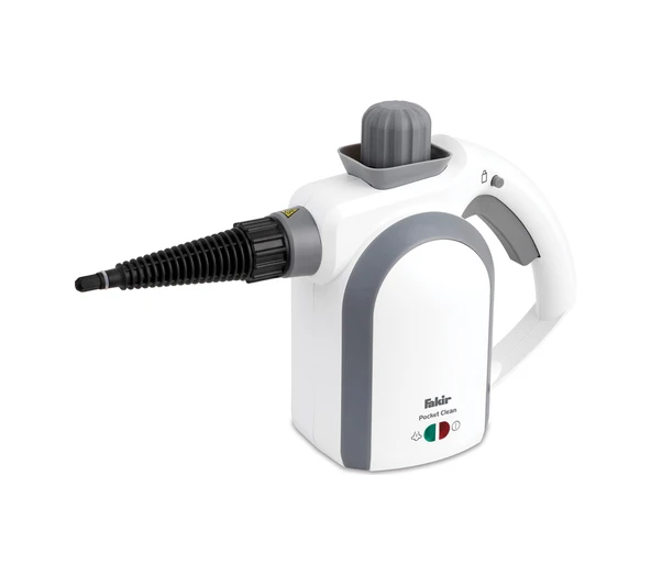 Fakir Pocket Clean Çok Fonksiyonlu Buharlı Temizleyici Beyaz - Gri ürün görseli 1