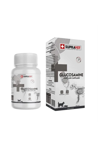 Supravet Kedi Ve Köpek Eklem Sağlığı Güçlendirici Glukozamin Tablet+vitamin C 75 Tablet ürün görseli 1