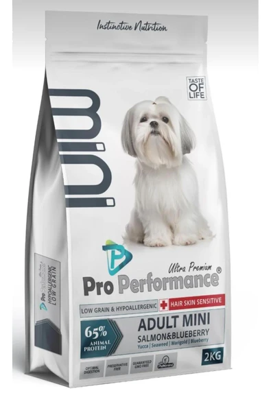 Pro performans PRO PERF.ADULT MINI DOG SALMON & BLEBERRY 2 KG ürün görseli 1