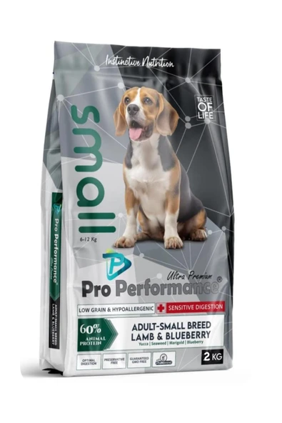 Pro Performance PRO PERF.ADULT SMALL DOG LAMB & BLUEBERRY 2 KG ürün görseli 1