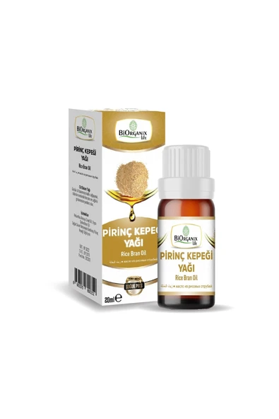 Pirinç Kepeği Yağı 20 ml ürün görseli