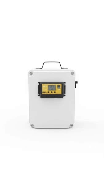 60W Taşınabilir Solar Aydınlatma ve Güç Paketi - Resim 2