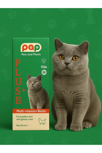 Pets and Plants KEDİLER İÇİN TÜĞ SAĞLIĞI Plus + B ürün görseli 1