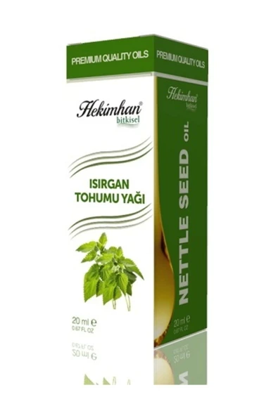 Hekimhan Isırgan Tohumu Yağı 20 Ml ürün görseli