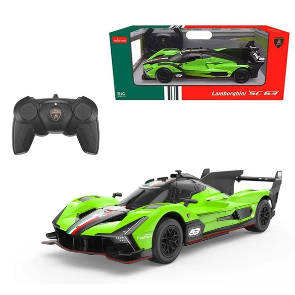 1/24 LAMBORGHİNİ SC64 LMDH F/F UZAKTAN KUMANDALI ARABA ürün görseli 1