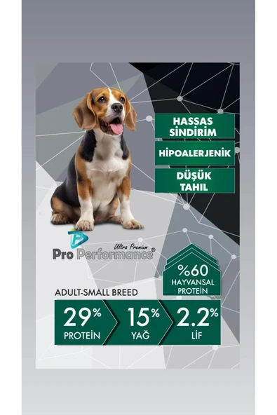 Pro Performance PRO PERF.ADULT SMALL DOG LAMB & BLUEBERRY 2 KG - Resim 5