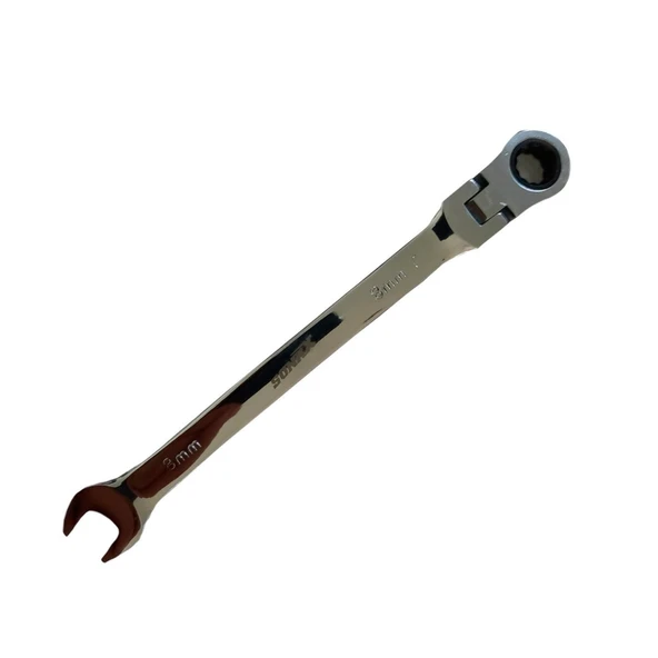 Sonax 8 mm Mafsallı Cırcır Anahtar - Resim 3