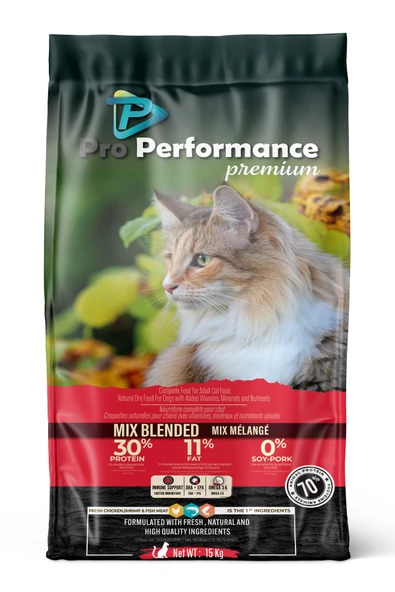 Pro Performance Premium Yetişkin Kedi Adult Cat Mix 15 Kg - Resim 4